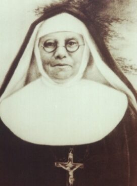 Foto da Madre Maria de Jesus, fundadora do Congregação.