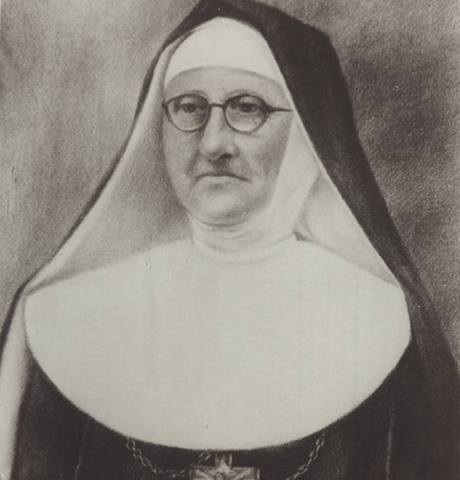 Foto da Madre Maria de Miguel, parceira da fundadora da Congregação.